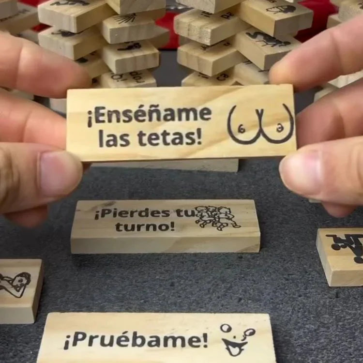 JENGA HOT | VOLVE A ENCENDER LA CHISPA EN TU PAREJA + ENVIO GRATIS